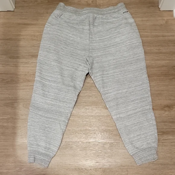 Spyder Light Heather Gray Jogger Sweatpants with Black Accents - Picture 3 of 5